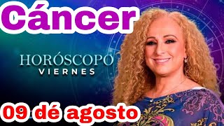 horoscopo de hoy Cáncer  Horóscopo Diario  Cáncer  09 de agosto de 2024 [upl. by Malva100]