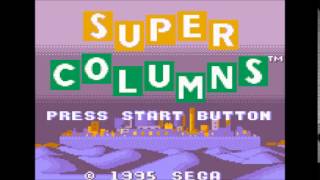 Match 2Theme C  Super Columns Game Gear Music [upl. by Melamie]