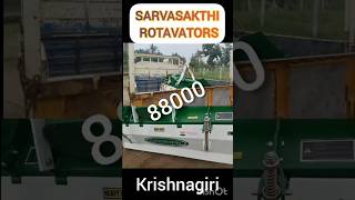 கிருஷ்ணகிரி செல்லும் 88000 ரூபாய் 36 பிளேடு ரோட்டவேட்டார் SarvaShakthi Rotavator Company [upl. by Ivel]