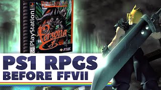 The 16 PS1 RPGs Before Final Fantasy VII [upl. by Arlene]