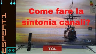 Come sintonizzare la TV TCL smart TV android [upl. by Annissa]