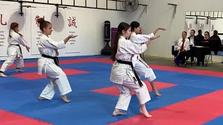 GKR Karate Regionals Kururunfa Team Kata [upl. by Ayo644]