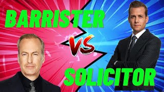 Barrister v Solicitor  Salary Work and Education Needed  EZ Law [upl. by Mou]