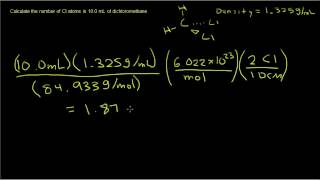 Chemistry  Calculating Number of Atoms in a Sample [upl. by Kimberly932]