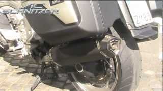 BMW K1600GTL AC SchnitzerACシュニッツァー ステンレスマフラー quotSTEALTHquot [upl. by Ahsieyk]