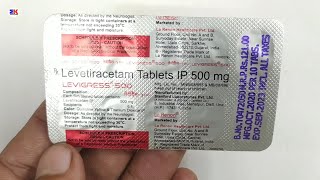 Levigress 500mg Tablet  Levetiracetam 500mg Tablet  Levigress 500mg Tablet Uses Benefit review [upl. by Beaufert360]