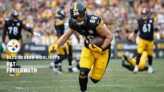 HIGHLIGHTS Pat Freiermuths Top Plays of 2022  Pittsburgh Steelers [upl. by Lennor344]