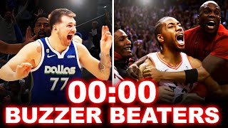 🚨 Top 15 Legendary NBA Buzzer Beaters of All Time  Unbelievable Shots [upl. by Notliw]