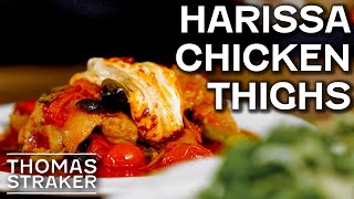 Harissa Chicken Thighs Gorillas  Tasty Business [upl. by Wunder]