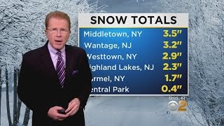 Weather Update Snow Totals [upl. by Nuahsad64]