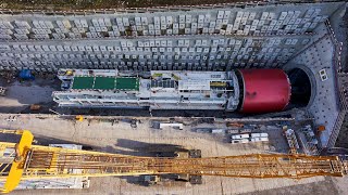 Eppenbergtunnel Schweiz – Von der Installation bis zum Durchstich [upl. by Asilanna]