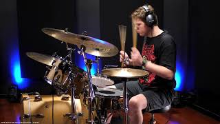 Wright Music School  Talan Fowler  Avenged Sevenfold  Bat Country  Drum Cover [upl. by Elletnwahs146]