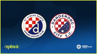 2024 NPLMVIC Round 3 St Albans Saints SC v Dandenong City SC [upl. by Stoecker]