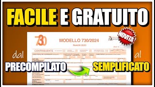 MODELLO 730 SEMPLIFICATO dal 20 MAGGIO modifica e invio come funziona come accedere e cosa cambia [upl. by Gaby]