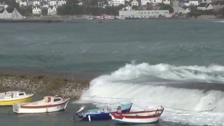 tempete en baie d Audierne fevrier 2016 [upl. by Shem]