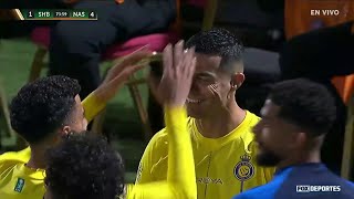 ¡GOL DE CRISTIANO RONALDO 💥  Al Shabab 14 Al Nassr  SKCenFOX [upl. by Annam]