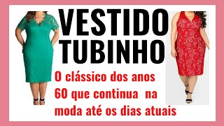 VESTIDO TUBINHO A modelagem simples que delineia a silhueta com um toque sensual [upl. by Leduar467]