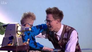 Tom Fletcher  The Christmasaurus at the Royal Variety Performance [upl. by Ennayar]