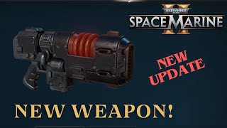 New Update  Trying a new gun NEOVOLKITE PISTOL  Warhammer 40k Space Marine 2 [upl. by Sivia]