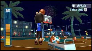 TAS Wii Sports Resort  Basketball 3 Point Contest Perfect Score 502 Highest Score Possible [upl. by Aymahs]