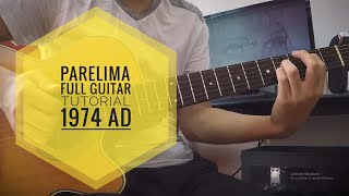 Parelima  Easy Guitar Lesson  1974 AD [upl. by Rolan]