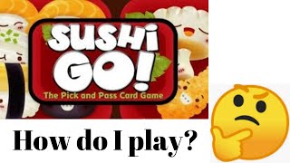 Sushi Go Board Game Arena playthrough and tutorial [upl. by Egroj]