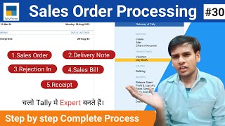 30 Tally Prime  Sales Order Processing in Tally Prime  Tally Prime Tutorial in Hindi  SCC Center [upl. by Ycam]