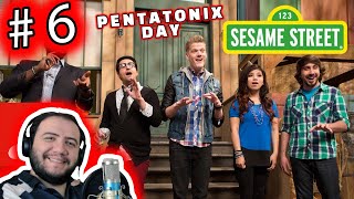 6 PENTATONIX DAY Sesame Street Pentatonix Counts amp Sings to Five REACTION [upl. by Hennebery]