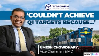 Titagarh Rail Systems Eyes Revenue Potential Of Rs 8000 Cr In Next 5 Years [upl. by Lleoj]