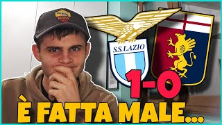 LAZIO 10 GENOA LA COPPA ITALIA È FATTA MALE‼️🤢 ORA IL DERBY⁉️😰 [upl. by Jemmie]