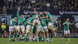 🏉 INCREDIBLE SCENES Ciaran Frawleys LastMinute DROP GOAL Wins It for IRELAND VS SPRINGBOKS [upl. by Acisse]