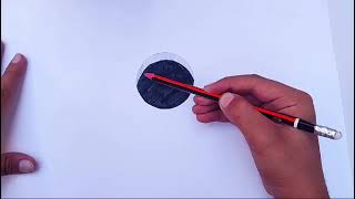 3d drawing a hol on paper by ali drawing master [upl. by Belford]