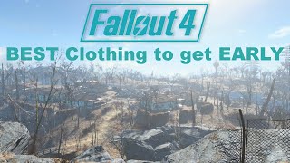 BEST stat boosting clothing to get EARLY in Fallout 4 [upl. by Atsejam]