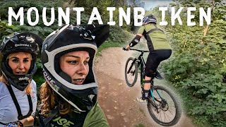 Nina zeigt mir MTB im Bikepark  Erstes Mal Downhill MissPeaches [upl. by Anyale932]