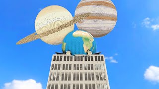 Planets vs Dynamic Building 1  Teardown [upl. by Adnorrehs]