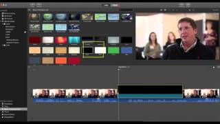 How to Split a Clip Insert a Gap amp Cover the Gap with BRoll in iMovie 10 [upl. by Labana]