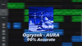 Ogryzek  AURA GarageBand Remake 90 Accurate [upl. by Llerrod]