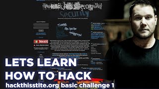 Learn how to be a hacker in 2023  Hackthissiteorg Basic 1 [upl. by Ennyleuqcaj992]