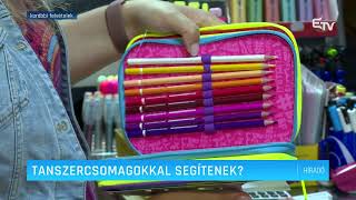 Tanszercsomagokkal segítenek – Erdélyi Magyar Televízió [upl. by Arjun]