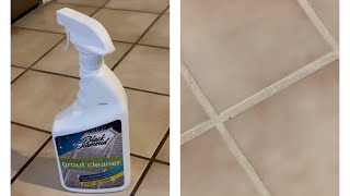 Review Black Diamond Grout Cleaner  Cleans Grout White  No Scrubbing [upl. by Enidaj]