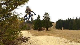 DH  BIKE PARK METABIEF  29122015 [upl. by Leveroni]