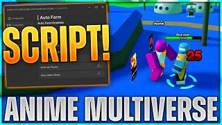 Anime Multiverse Script Hack  Auto Farm Auto Raids amp MORE [upl. by Eioj282]