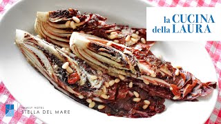 Come fare il radicchio al forno  La Cucina della Laura [upl. by Arais]