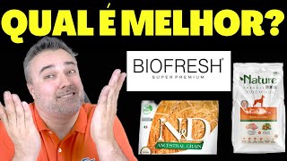 Ração NATURE FÓRMULA é MELHOR ✅BIOFRESH ✅ND [upl. by Olaf896]