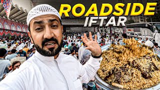 Huge RoadSide IFTAR in Makkah  Ramadan 2024 [upl. by Ilonka]