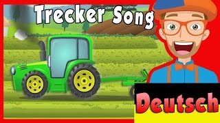 Trecker für Kinder mit Blippi  Der Trecker Song  Kinderlieder [upl. by George]