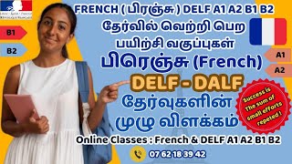 26  DELF  DALF amp DELF A1 தேர்வின் முழுவிளக்கம்Learn french through Tamil  Learn French inTamil [upl. by Skelly]