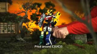 Power Rangers Samurai Action Vehicles and Zords [upl. by Eceerahs]