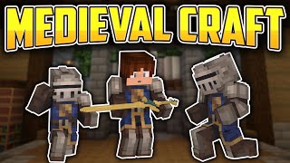 MEDIEVAL CRAFT MOD  TODAS LAS ARMAS Y ARMADURAS  ESTRUCTURAS 1122  1192 [upl. by Galloway]