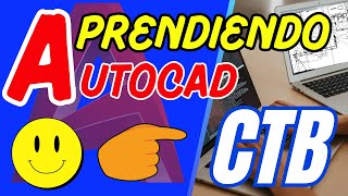 Crea tu PROPIO CTB de manera FÁCIL  en AUTOCAD [upl. by Bonucci423]